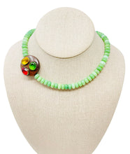 Load image into Gallery viewer, Icon Smooth Jade Gemstone Necklace - Fern