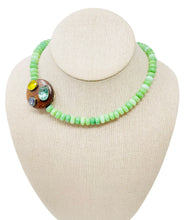 Load image into Gallery viewer, Icon Smooth Jade Gemstone Necklace - Fern