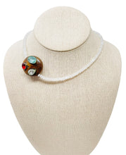 Load image into Gallery viewer, Icon Thin Jade Gemstone Necklace - White