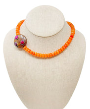Load image into Gallery viewer, Icon Opal Gemstone Necklace - Orange