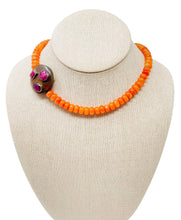 Load image into Gallery viewer, Icon Opal Gemstone Necklace - Orange