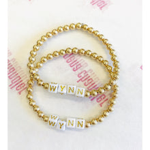 Load image into Gallery viewer, Personalized 5mm Layer Bracelet- Gold