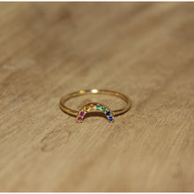 Load image into Gallery viewer, Mini Rainbow Ring
