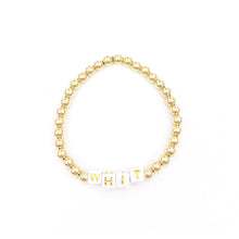Load image into Gallery viewer, Personalized 5mm Layer Bracelet- Gold