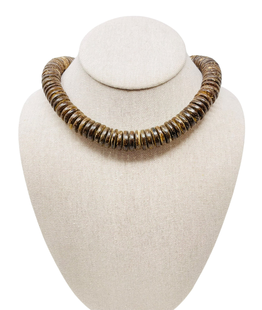 Coconut Necklace - Chocolate