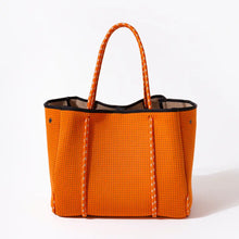 Load image into Gallery viewer, Large Neoprene Tote Bag - Orange