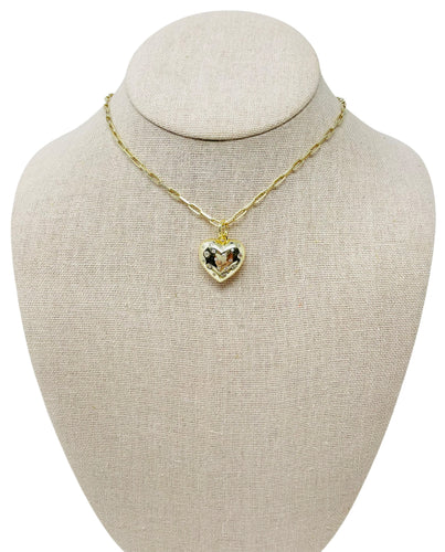 Rocky Heart Necklace