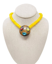 Load image into Gallery viewer, Icon XL Jade Gemstone Necklace - Yellow