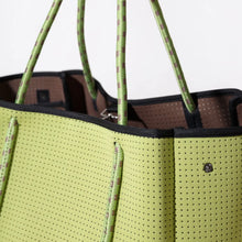 Load image into Gallery viewer, Large Neoprene Tote Bag - Matcha Green
