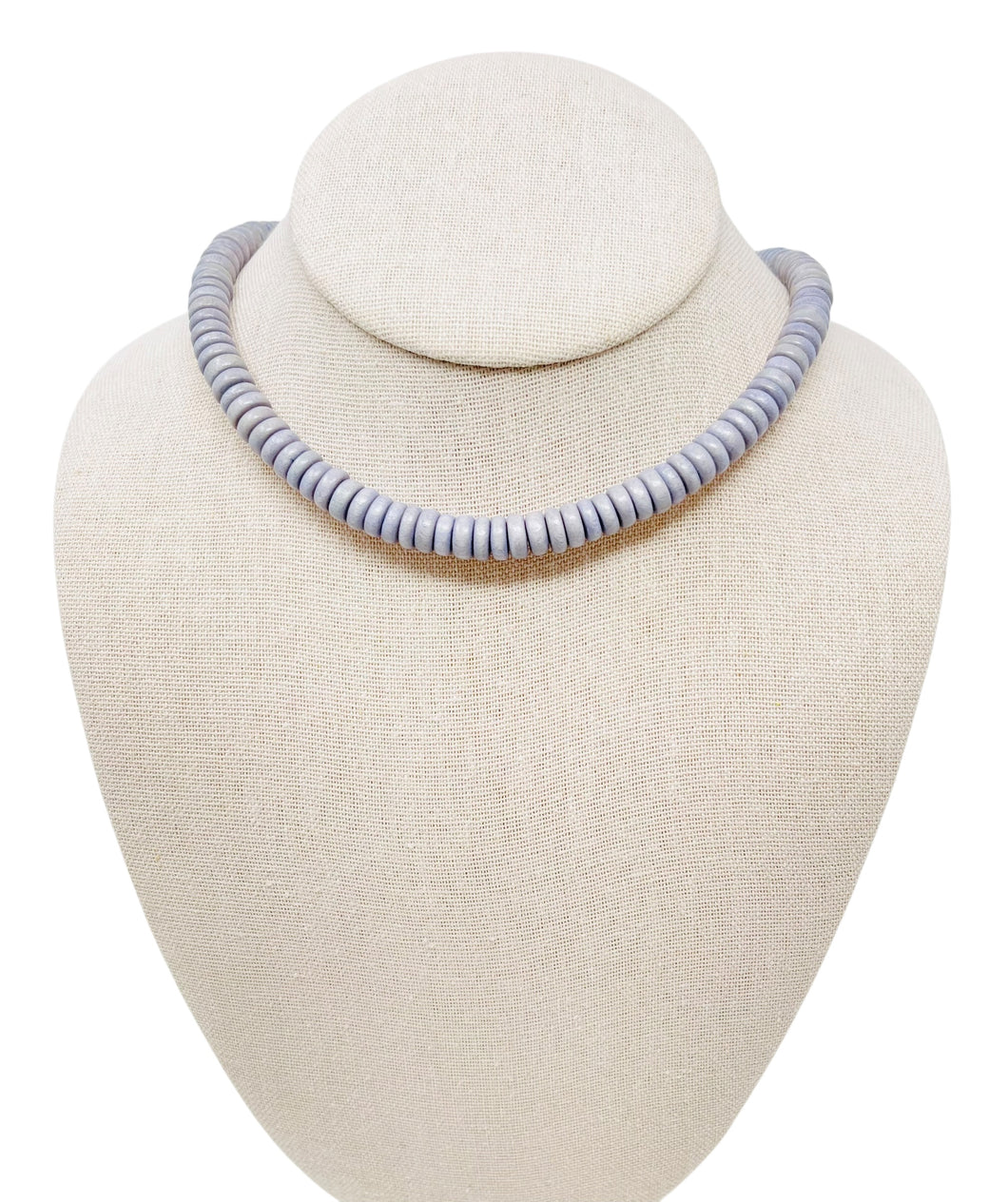 Coconut Necklace Thin - Grey