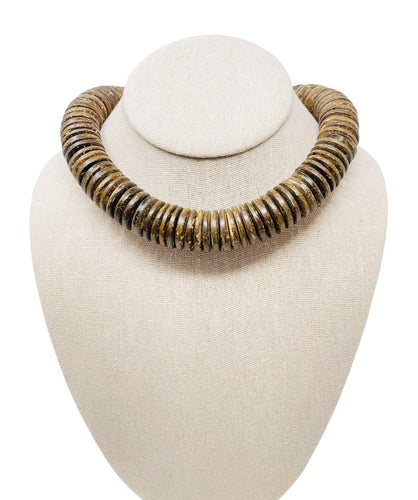 Coconut Necklace XL - Chocolate