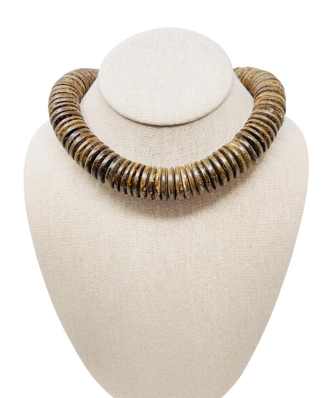 Coconut Necklace XL - Chocolate