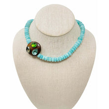 Load image into Gallery viewer, Icon Opal Gemstone Necklace - Aqua