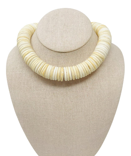 Coconut Necklace XL - White