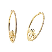 Load image into Gallery viewer, Lucky Eye Hoops