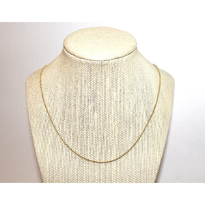 Rope Chain Necklace- Thin