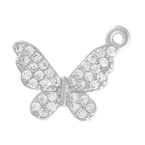 Butterfly Charm- Silver