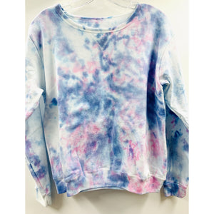 Masks By Branch x Boho Beads Tie Dye Pullover - Navy/Pink