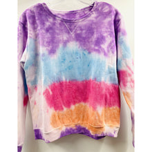 Load image into Gallery viewer, Masks By Branch x Boho Beads Tie Dye Pullover - Purple/Blue/Pink/Orange