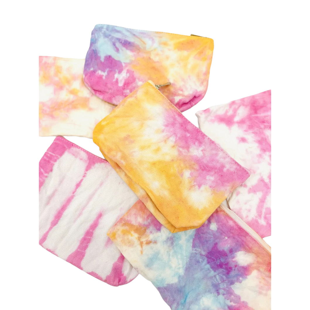 Tie Dye Jewelry/Makeup Pouch