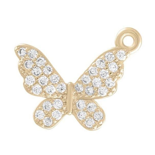 Butterfly Charm- Gold