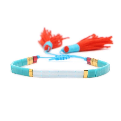 Tassel Bracelet- Turquoise