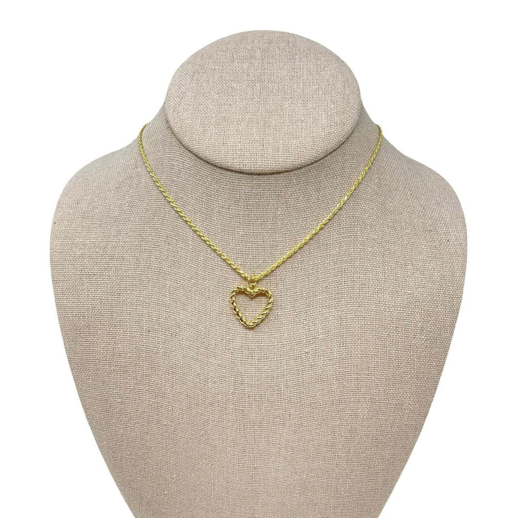 Rope Heart Necklace