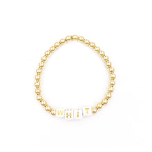 Load image into Gallery viewer, Personalized 5mm Layer Bracelet- Gold