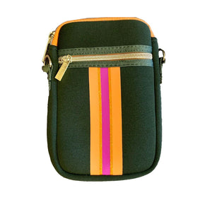Neoprene Phone Bag - Army Pink/Orange